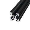 European standard 2020 oxidized black industrial aluminum profile pipeline equipment 3D printer
