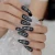 Import Extra Long Matt Acrylic Artificial Nails Black Witch Halloween Decoration Designed Fake Nail Curved Long Manicure Tips from China