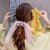 Import Extra Long Scrunchies Organza Hair Fashion Girl hair Band Silk Scarf Chiffon Elastic Hairs Bands from China