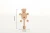Import Factory Direct Baby toys drum-shaped rattle  of beech without paint from China