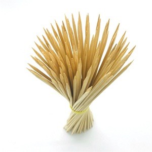 Factory Direct Bamboo Skewer,BBQ Tool,Round Bamboo Sticks
