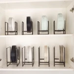 Factory Direct Sale Easy Assembly Metal Kitchen Drying Dish Rack Dish Holder Storage