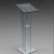 Import Factory Directly Matt Clear Acrylic Podium for Meeting Room Hotel or School Church from China