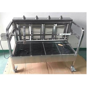 Factory Directly New type portable Stainless Steel Charcoal &amp; Gas BBQ Grills