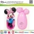 Import factory ECO-friendly mouse minnie tumbler pink girl inflatable tumbler toy from China