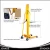Import Factory price 200 kg Light Type Hand Cranking Stacker for Material Handling Equipment from China