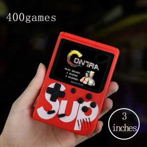 Factory Price Handheld Retro Game Console Built-in Kids Classic Games 400 with One Player