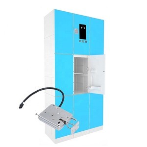 Factory Price plastic smart lockers abs coin locker portable lockers