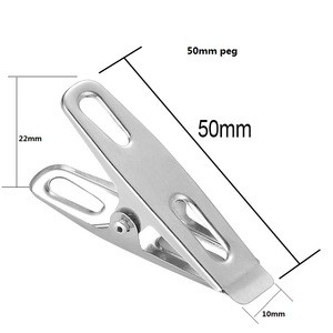 Factory price Windproof and sun covered stainless steel Clothes peg