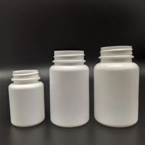 Factory supply 30cc 50cc 100cc 225cc   Strong  Good Quality  Pharma Medical Product used round HDPE  Plastic pill bottle