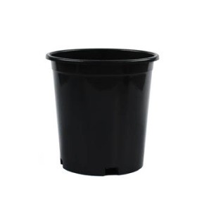 Factory Supply Round Black Outdoor Plant Pots Nursery Plastic Pots 1 Gallon Pot