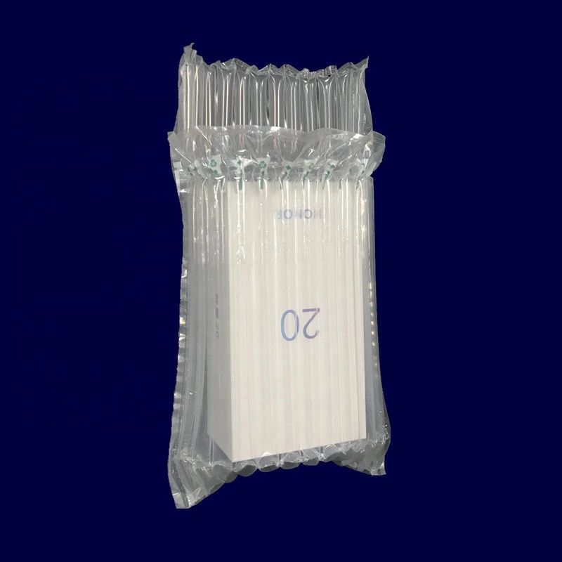Factory Supply Shockproof Material Transport Protective air bubble bag bags bubble Air Column Packing Bags for phone box