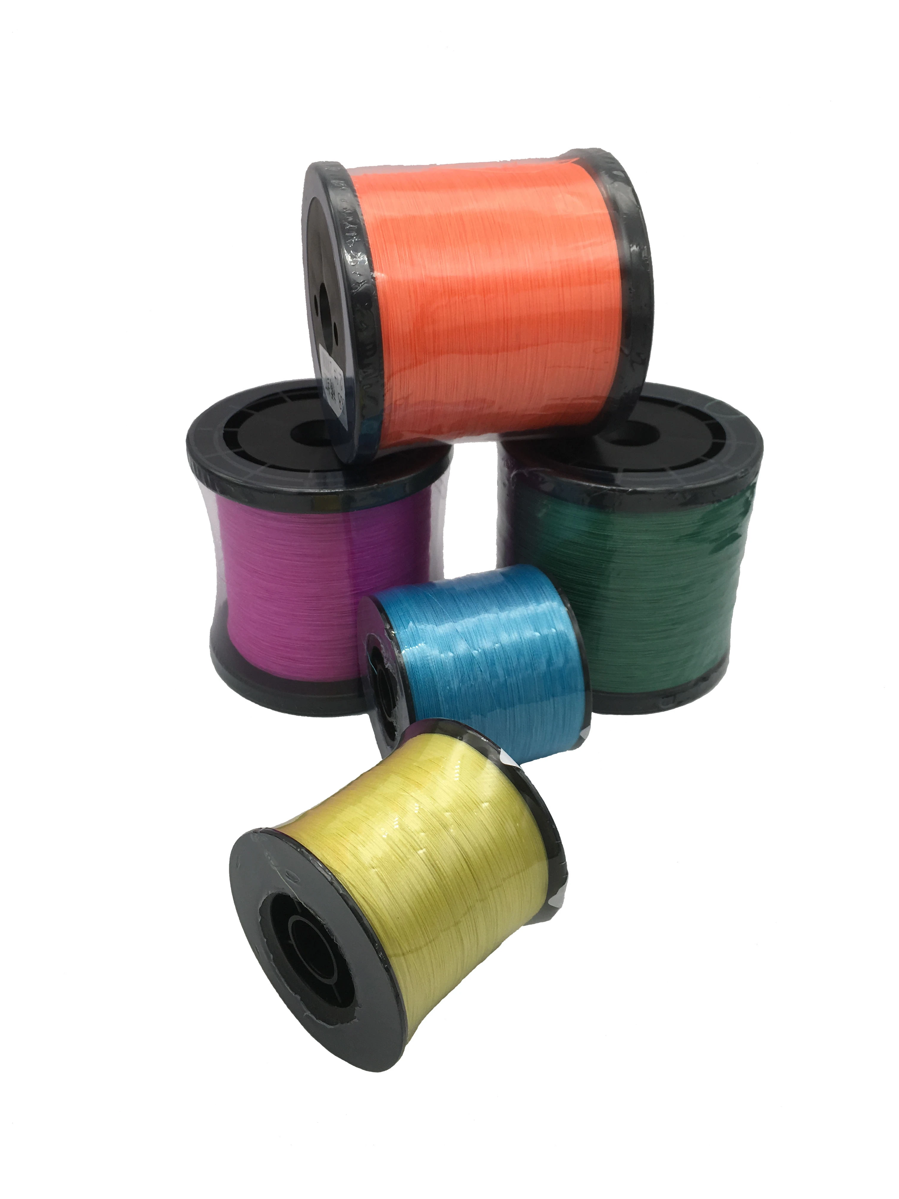 factory wholesale box packed kite line 4 braided multifilament multi color options braided fishing line PE