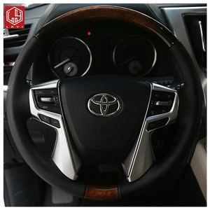 Factory wholesale Car interior accessories ABS Car steering wheel decorative sequins For Alphard/vellfire