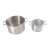Import Factory Wholesale Custom Kitchen Cookware Stainless Steel Cooking Pots High Quality Pot And Steamer Pot Set With Glass Lid from China