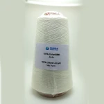 Factory Wholesale Raw white Hand Knitting Wool Crochet Blended Yarn