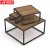 Import Factory wholesale wooden supermarket promotion table 3-layer display tables rack design from China