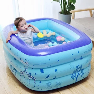 Family 3 Ring Pool  inflatable swimming pools for adult and children play Water Play Equipment