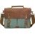 Import Fashion Canvas Mens Shoulder Leather Candy Messenger Bag for Business from China