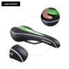 Fashion colorful leather bicycle seat Bike cover saddle for mountain bike