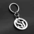 Fashion Design Custom Logo Personalized Stainless Steel Metal Car Key Chain Keychain