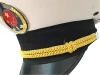 fashion military jual seragam hat uniform caps officer hats airline pilot cap for sale