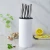 Import Fashion Stainless Steel Kitchen Universal Knife Block Knife Holder Standing Storage safely stores knives from China