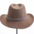 Import Fashion Western Cowboy Hard Hat Cutstom For Hiker Manufacture OEM And ODM Cowboy Hats from China