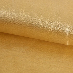 Fashionable dress glitter silver silk cloth decorates toy gold silk fabrics