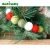 Import Felt Ball Vintage Christmas Pom Pom Garland Holiday Mantle Decor from China