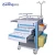 Import Firm Stainless Steel Medical Emergency Trolley from China