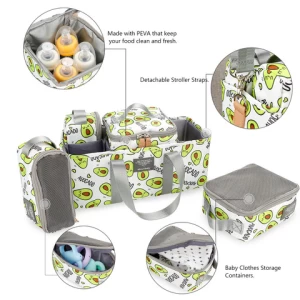 Firmly Grip Tray Festnight Universial Multifunction In Front Of Baby Diaper 2 In 1 Travel Cooler Stroller Bag