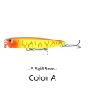 Fishing Lures 65mm 5.5g Hard Bait Topwater Bionic Lure isca artificial Pencil 65 Fishing Bait