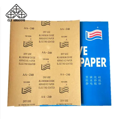 Buy Flag Brand Sand Paper Sheet High Quality Silicon Carbide Sandpaper ...