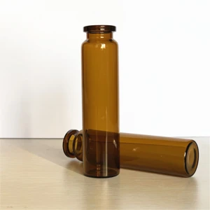 flat bottom glass test tube with cork