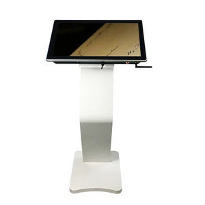 Flat Capacitive credit card touch kiosk for POS Machines Self Service Payment in Bank and Hospitals