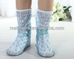 Flat Female Rain Boot WaterProof Shoe covers XL&L