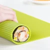 Flexible non stick rice paddle swiss cake silicone sushi rolling mat