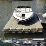 floating personal watercraft port