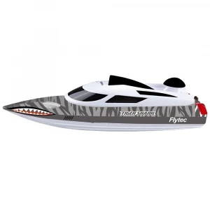 Flytec V200 Shark Design 35+KM/H High Speed RC Racing Boat With Waterproof Self-righting For Lakes, Rivers And Pools VS JJRC