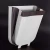Import Folding Waste Bin Kitchen Trash Can Wall Mounted Garbage Waste Bin Hanging Trash Can Foldable Garbage Case from China