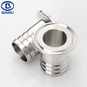 Food Grade Stainless Steel Sanitary Quick Tri-clamp Ferrule Hose fittings