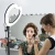 Import FOSOTO FT-X258 Best quality heart shaped LED Camera Photo Studio Flash Light makeup Selfie led ring light with remote control from China