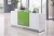 Import Frank Tech Modern Office Front Counter reception desk table l shaped front office salon reception counter from China