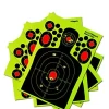 Free Sample 8" 12" Reactive Self Adhesive Archery Paper Sticker Splatter Shooting Target
