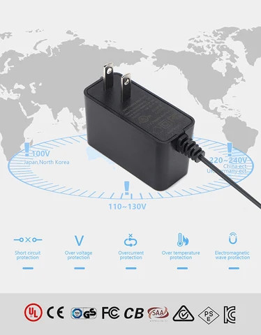 Buy Free Samples Us Eu Uk Au Wall Plug Power Adapter 5v 1a Power Supply ...
