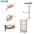 Import Free-Standing Metal Wire Toilet Tissue Paper Roll Holder and Dispenser from China