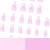 Import French pink nail Acrylic Long Coffin Artificial Fingernails Fike Nails Press On Nails Set from China