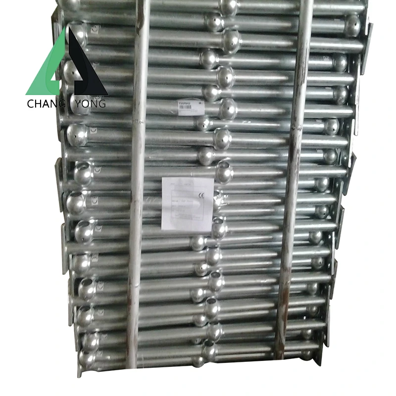 galvanised steel handrail