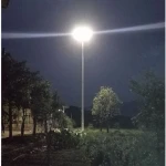 Galvanized Street Light Pole 26m 28m 30m airport high mast  street light post